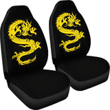 Master Dragon Yellow Gold Car Seat Covers 211803 - YourCarButBetter