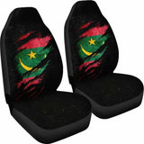 Mauritania In Me Car Seat Covers - Special Grunge Style 232125 - YourCarButBetter