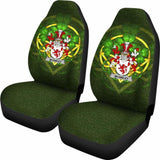 Mcawley Or Mccawley Ireland Car Seat Cover Celtic Shamrock (Set Of Two) 154230 - YourCarButBetter