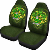 Mccain Or O’Kane Ireland Car Seat Cover Celtic Shamrock (Set Of Two) 154230 - YourCarButBetter