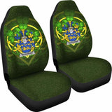 Mcgovern Or Mcgauran Ireland Car Seat Cover Celtic Shamrock (Set Of Two) 154230 - YourCarButBetter