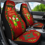 Merry Christmas St. Patrick Car Seat Covers Th5 (Set Of 2) 160830 - YourCarButBetter