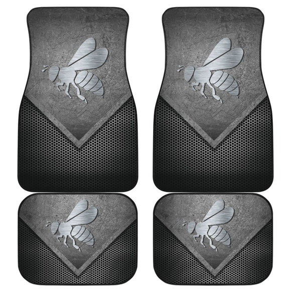 Metal Bee Car Floor Mats 210205 - YourCarButBetter