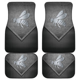 Metal Bee Car Floor Mats 210205 - YourCarButBetter