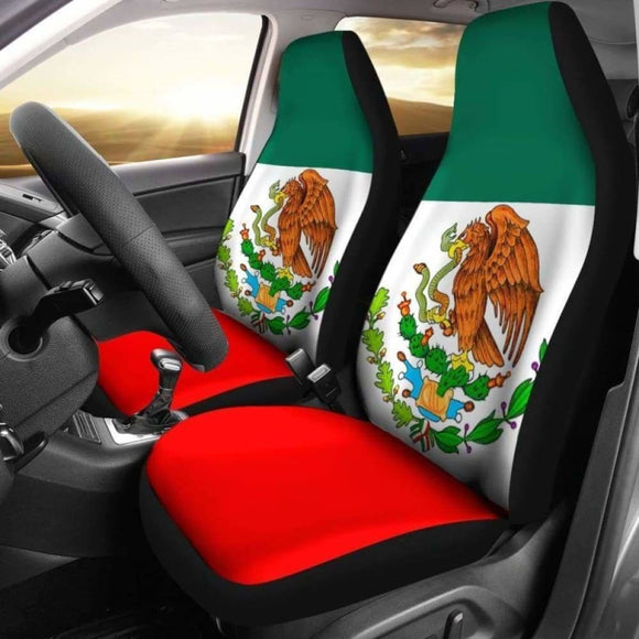 Mexico Flag Car Seat Covers 153908 - YourCarButBetter