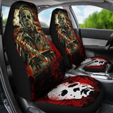 Michael Myers Car Seat Covers Horror Movie Fan Gift 101819 - YourCarButBetter