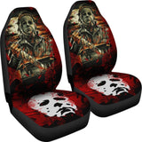 Michael Myers Car Seat Covers Horror Movie Fan Gift 101819 - YourCarButBetter