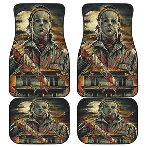 Michael Myers Halloween Car Floor Mats Movie Fan Gift 210101 - YourCarButBetter