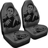 Michael Myers Halloween Horror Car Seat Covers 212903 - YourCarButBetter