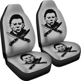 Michael Myers Horror Chef’s Knife Car Seat Covers 212903 - YourCarButBetter