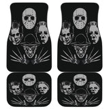 Michael Myers Jason Voorhees Freddy Krueger Leatherface Horror Car Floor Mats 210101 - YourCarButBetter