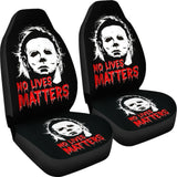 Michael Myers No Lives Matters Car Seat Covers Movie Fan Gift 210101 - YourCarButBetter