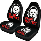 Michael Myers No Lives Matters Car Seat Covers Movie Fan Gift 210101 - YourCarButBetter