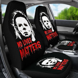 Michael Myers No Lives Matters Car Seat Covers Movie Fan Gift 210101 - YourCarButBetter