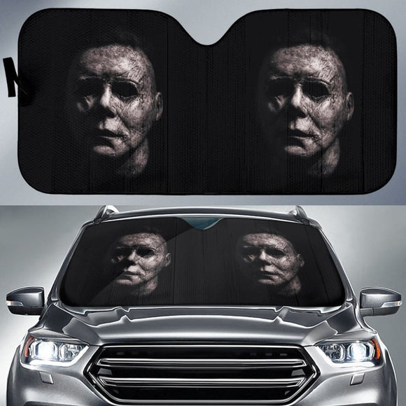 Michael Myers The Boogeyman Car Auto Sun Shades 212903 - YourCarButBetter