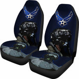 Military Air force Car Seat Covers Set Of 2 110424 - YourCarButBetter