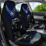 Military Air force Car Seat Covers Set Of 2 110424 - YourCarButBetter