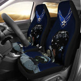 Military Air force Car Seat Covers Set Of 2 110424 - YourCarButBetter