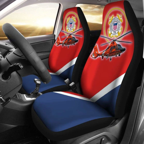 Military Coast Guard Car Seat Covers Set Of 2 110424 - YourCarButBetter