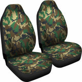 Military Inspired Camo Seat Covers Set Of 2 112608 - YourCarButBetter
