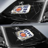 Miller Lite Auto Sun Shade Car Sun Visor Funny Beer Lover 102507 - YourCarButBetter