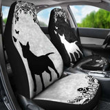 Miniature Bull Terrier Car Seat Covers 110424 - YourCarButBetter