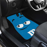 M&M Blue Chocolate Car Floor Mats 094201 - YourCarButBetter