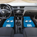 M&M Blue Chocolate Car Floor Mats 094201 - YourCarButBetter