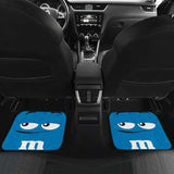 M&M Blue Chocolate Car Floor Mats 094201 - YourCarButBetter