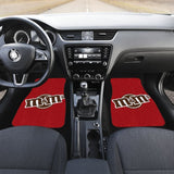 M&M Chocolate Amazing Car Floor Mats 094201 - YourCarButBetter