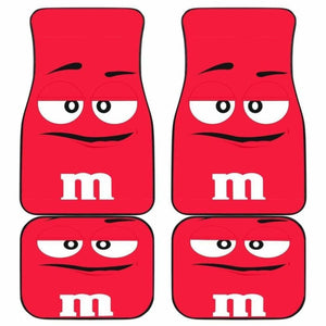 M&M Chocolate Car Floor Mats 094201 - YourCarButBetter