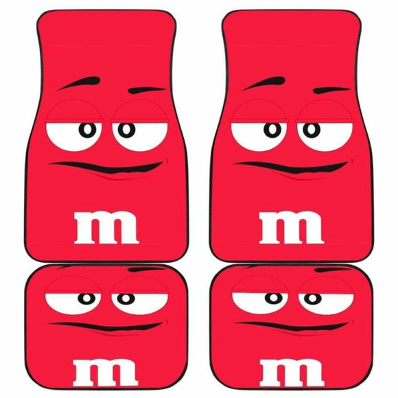 M&M Chocolate Car Floor Mats 094201 - YourCarButBetter