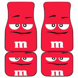 M&M Chocolate Car Floor Mats 094201 - YourCarButBetter