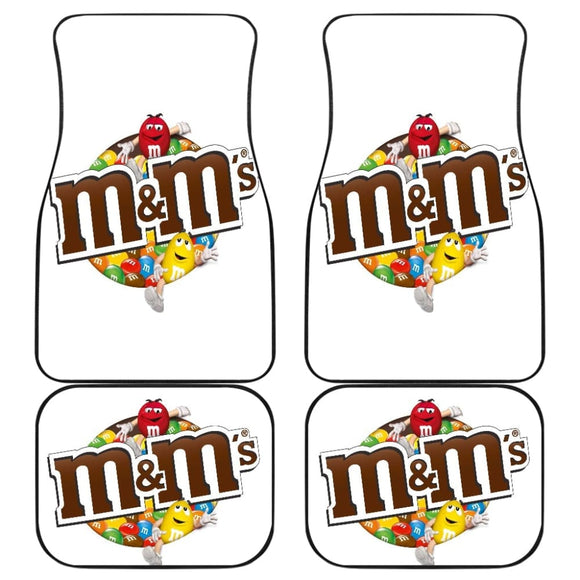 M&M Chocolate Car-Mats 094201 - YourCarButBetter