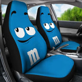 M&M Chocolate Car Seat Covers 094201 - YourCarButBetter