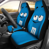 M&M Chocolate Car Seat Covers 094201 - YourCarButBetter