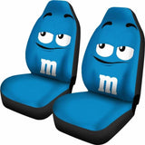 M&M Chocolate Car Seat Covers 094201 - YourCarButBetter