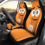 M&M Chocolate Car Seat Covers 1 094201 - YourCarButBetter