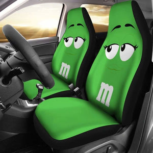 M&M Chocolate Car Seat Covers 2 094201 - YourCarButBetter