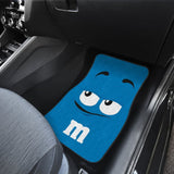 M&M Chocolate Green Front And Back Car Mats 094201 - YourCarButBetter