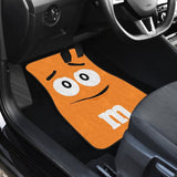 M&M Chocolate Orange Front And Back Car Mats 094201 - YourCarButBetter