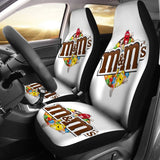 M&M Chocolate Seat Covers 094201 - YourCarButBetter