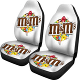 M&M Chocolate Seat Covers 094201 - YourCarButBetter