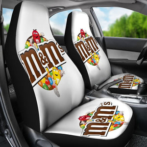 M&M Chocolate Seat Covers 094201 - YourCarButBetter