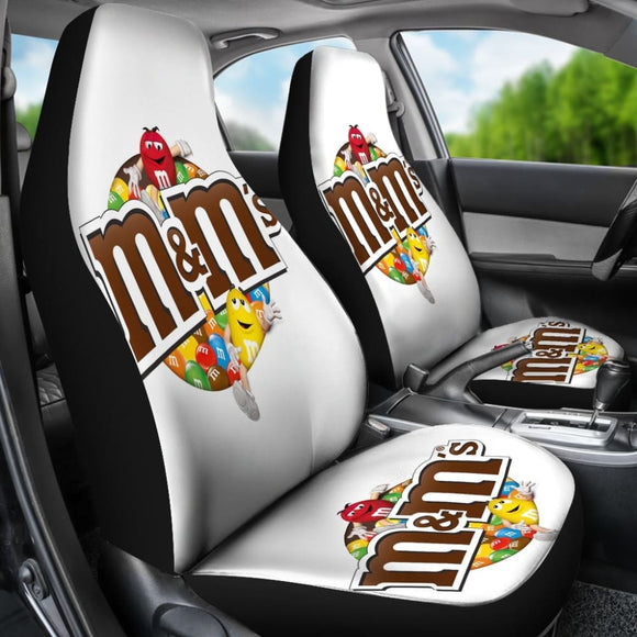 M&M Chocolate Seat Covers 094201 - YourCarButBetter