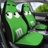 M&M Green Chocolate Seat Covers 094201 - YourCarButBetter