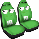 M&M Green Chocolate Seat Covers 094201 - YourCarButBetter