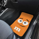 M&M Orange Chocolate Car Floor Mats 094201 - YourCarButBetter