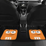 M&M Orange Chocolate Car Floor Mats 094201 - YourCarButBetter