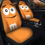 M&M Orange Chocolate Seat Covers 094201 - YourCarButBetter